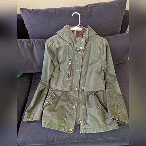 Topshop Jacket - Size 4 Army Green
